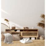 Gerflor ? lame de sol pvc clipsable avec sous - couche int�gr�e ? effet bois meadow honey ? r�sistante ...