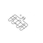 Resistance grill pour four germania 0606088