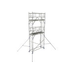 Tubesca comabi - echafaudage roulant 2 plateaux - hauteur de travail max 6. 85m - 26403750 Tubesca comabi - echafaudage roulant 2 plateaux - hauteur de travail max 6. 85m - 26403750