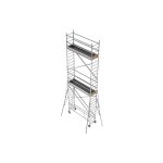 Geruest experten - echafaudage roulant alu - hauteur de travail max 4. 30m - ecs220t Geruest experten - echafaudage roulant alu - hauteur de travail max 4. 30m - ecs220t