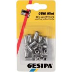 Ecrous  rivets aveugles gesipa mini - pack alu m 5 short