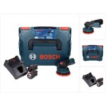 Bosch gex 12v - 125 professional ponceuse orbitale sans fil 12 v 125 mm brushless + 2x batteries 3, 0 ...