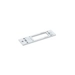 Geze - plaque de montage pour ferme - porte ts 3000 - blanc