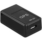 Gf - 07 mini localisateur d'alarme gps 150 ma pour v�hicule, dispositif de suivi magn�tique gsm / gprs ...