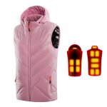 Gilet chauffant � charge usb pour homme et femme gilet chauffant pour le corps chauffant r�glable en ...