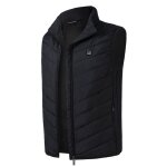 Gilet chauffant pour homme et femme - veste chauffante �lectrique rechargeable par usb - veste chaude ...