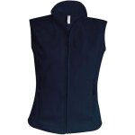 Gilet micropolaire sans manches femme kariban m�lodie marine 4xl