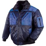 Gilet de pilote pour homme oslo, marine / royal, taille l
