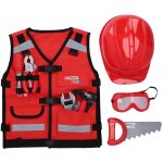 Gilet porte - outils pour enfant avec jeu d'outils, 9 pcs