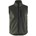 Gilet sans manches softshell blaklader homme vert arme xl