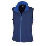 Gilet sans manches softshell femme result navy / royal s Gilet sans manches softshell femme result navy / royal s