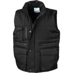 Gilet sans manches de travail matelass result noir 3xl