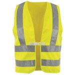Gilet de signalisation taille universal jaune av bandes r�fl�chissantes �paules