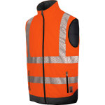 Gilet de travail haute - visibilité réversible orange fluo würth modyf s Gilet de travail haute - visibilité réversible orange fluo würth modyf s