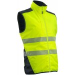 Gilet de travail d'hiver sans manche rversible yoru - jaune fluo m - 44 / 46