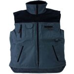 Gilet da lavoro multitasche coverguard ripstop grigio / nero m