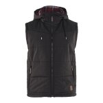 Gilet � capuche sans manches blaklader doubl� gris fonc� xl