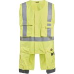 Gilet de travail sans manches multinormes inh�rent 3089 - jaune fluo xl