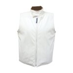 Gilet chaud de travail sans manche food - blanc xl - 52 / 54