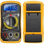 Gistuch - multim�tre professionnel haute pr�cision avec coque silicone orange - livr� sans piles