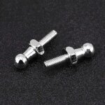 Gistuch - rotule v�rin coffre, 2 pi�ces voiture en boule de goujon boulon m6 kit stips pour voiture m6 ...