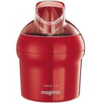 Magimix sorbeti�re 1. 5 l rouge - le glacier - 11669