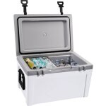 Glaci�re portable isol�e mophorn de 52 litres, glaci�re robuste pouvant contenir 50 canettes pour le ...