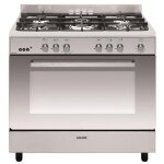 Glemgas - cuisini�re e - cooker 90 x 60 cm inox - four gaz catalyse 109 l - gril �l glem - ge960cmix2 ...