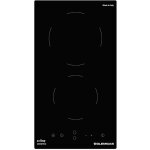 Glemgas - domino vitroc�ramique 30 cm - 2 hi - light - 9 puissances de chauffe - 3 glem - gth32t