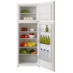 Glemgas - r�frig�rateur pose libre 2 portes 145 cm - 212 l (170, 5 + 40, 5) - 38 db glem - grf170wh