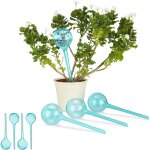 Globes d?arrosage en plastique, lot de 8, distributeur eau, plantes, 2 semaines, 250 ml, pot fleurs, ...