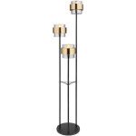 Globo - lampadaire - milley - laiton noir - m�tal - � 43cm - e27
