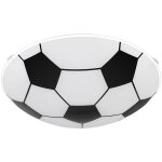 Globo lighting - lampe de chambre d'enfant lampe de plafond lampe de chambre � coucher football, m�tal ...