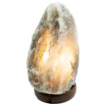 Globo lighting - lampe de table lampe de salon lampe d'appoint lampe de chambre, bois cristal de sel ...