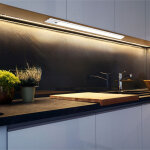Globo lighting - luminaires sous meuble lampe de cuisine led dimmable capteur bande de cuisine l 24 cm ...