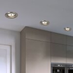 Globo lighting - spot encastrable rond pour plafond, plafonnier, luminaire de couloir, spot encastrable, ...