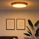 Globo - plafonnier plafonnier lampe de salon led m�tal laiton rond d 25 cm