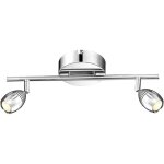 Globo - led plafonnier spot rampe spots mobiles rail lampe morelia 56203 - 2
