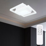 Globo - plafonnier smart home plafonnier dimmable t�l�commande changement de couleur lampe de salon, ...
