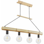 Plafonnier suspension naturelle salon salle � manger �clairage lampe � suspension design vintage globo ...