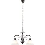 Globo - suspension - aries - marron - m�tal - lustre - e27 -
