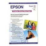 Premium glossy photo paper c13s041316 papier photo din a3 + 255 g / m� 20 feuille(s) ultra - brillant ...