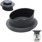 Gobelet doseur pour thermomix tm5 tm6, verre doseur avec �chelle de 50 ml et 100 ml pour thermomix, couvercle ...