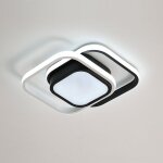 Goeco - plafonnier led moderne, 32w lampe de plafond, luminaire plafonnier 2500lm pour salon, chambre, ...