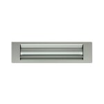 Goettgens - entrée de courrier isolante goettens - 236x30 mm - anodisé argent - t60110000 Goettgens - entrée de courrier isolante goettens - 236x30 mm - anodisé argent - t60110000