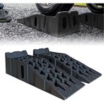 Lot de 2 rampe de chargement en plastique pour voiture, jusqu'à 245 roues extra larges 7250kg par paire ... Lot de 2 rampe de chargement en plastique pour voiture, jusqu'à 245 roues extra larges 7250kg par paire ...