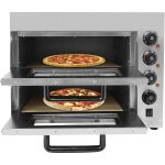Gojoy - four � pizza �lectrique, 3000w double couche mini four � pizza �lectrique, four � pizza pour ...