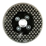Golz - glz - disque diamant coupe & ponce, coupe  sec - pour meuleuse -  230 mm / alsage m14