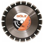G�lz - disque diamant la75, coupe � sec ou � eau - pour d�coupeuse - � 400 mm / al�sage 25. 40 mm