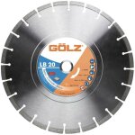 Golz - glz - disque diamant lb20, coupe  eau - pour scie sur table -  400 mm / alsage 25. 40 mm